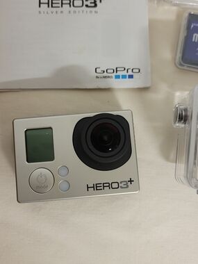 GoPro HERO3+ Silver with Black Lens and Accessories
